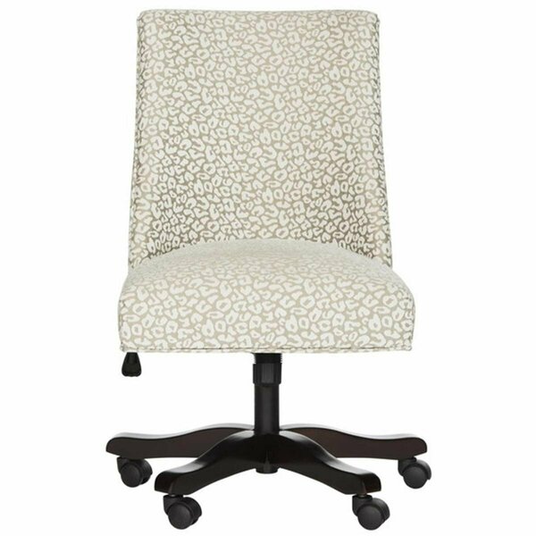 Safavieh Scarlet Desk Chair, Grey Print MCR1028A